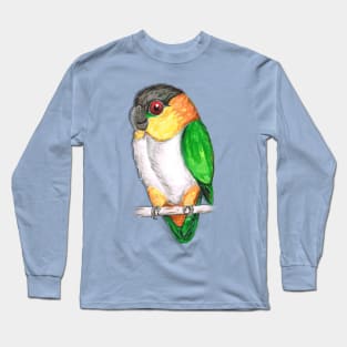 Black headed caique Long Sleeve T-Shirt